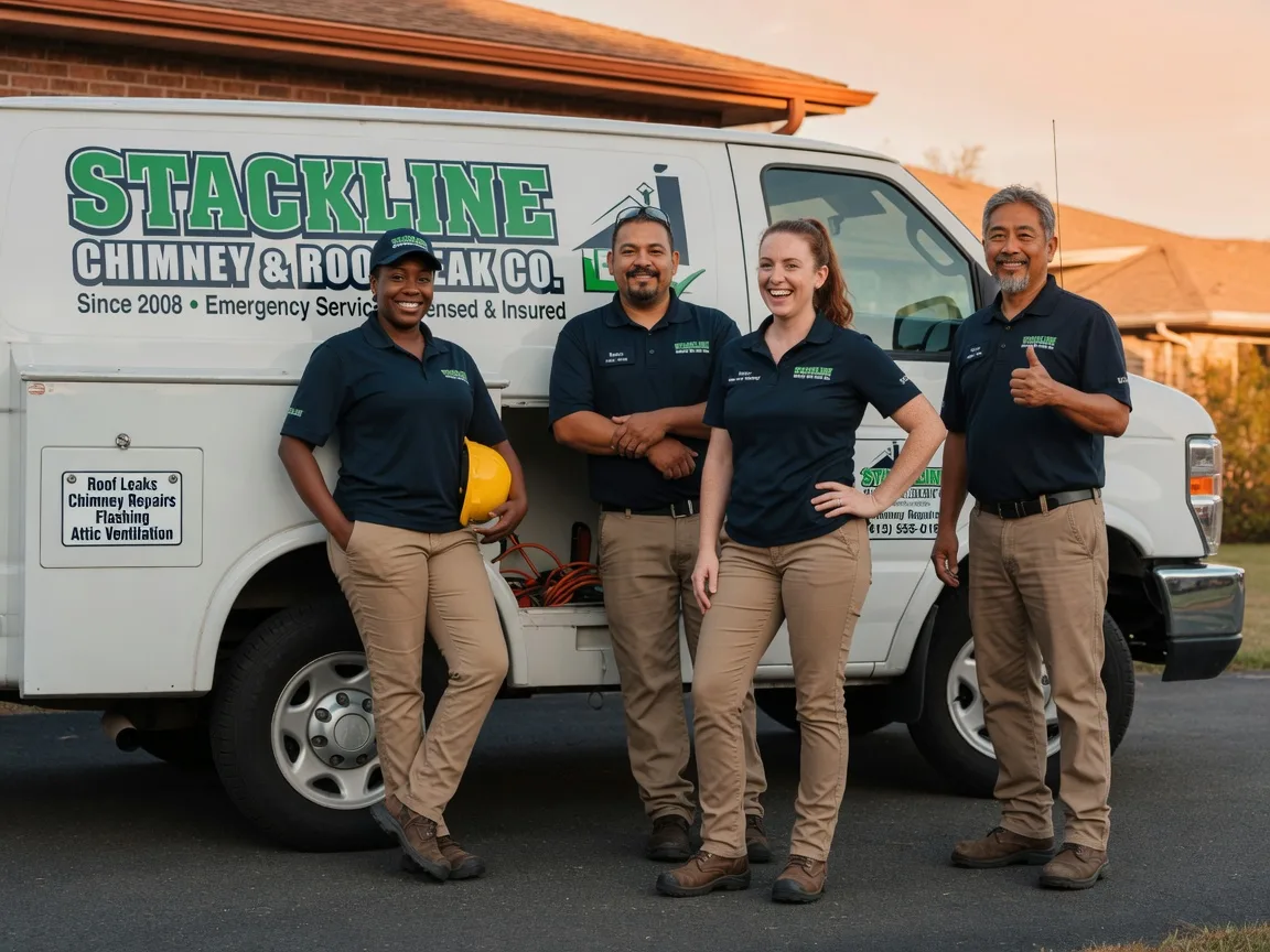 Chimney flashing repair company in De Soto, WI